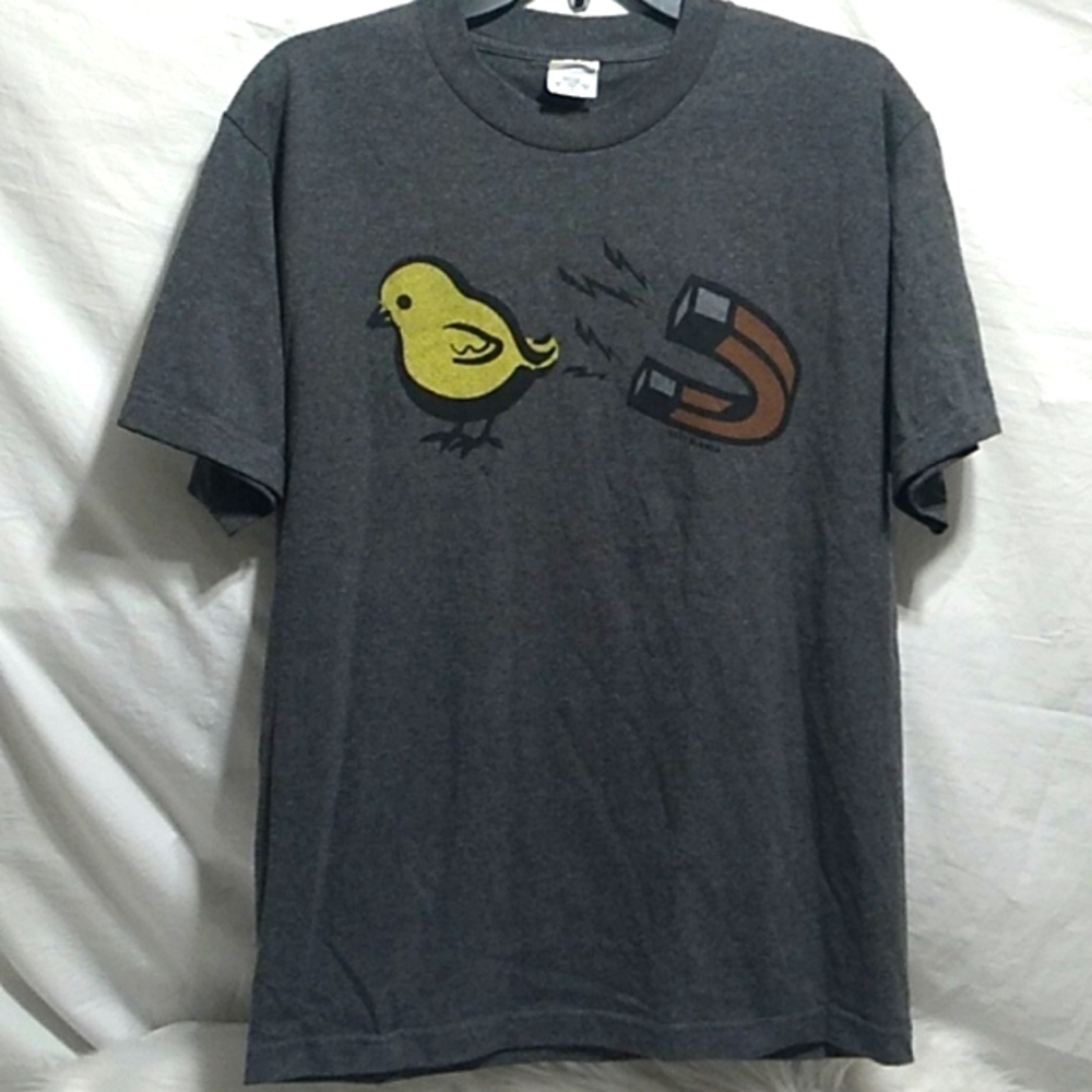 (C-30) NWOT Sexy Slang Chick Magnet 🧲 Funny Tee Sz.M Made In Mexico